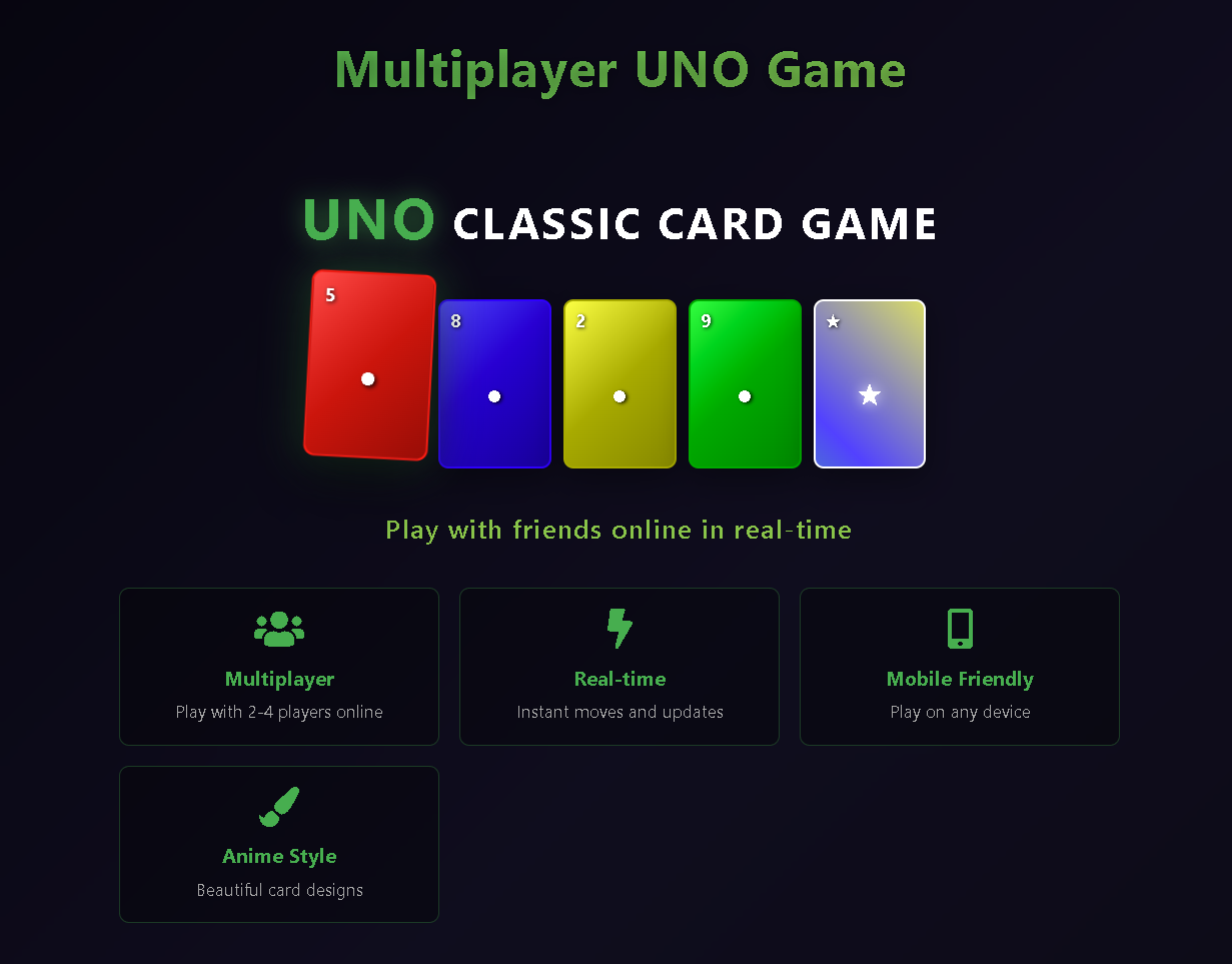 Online Uno game